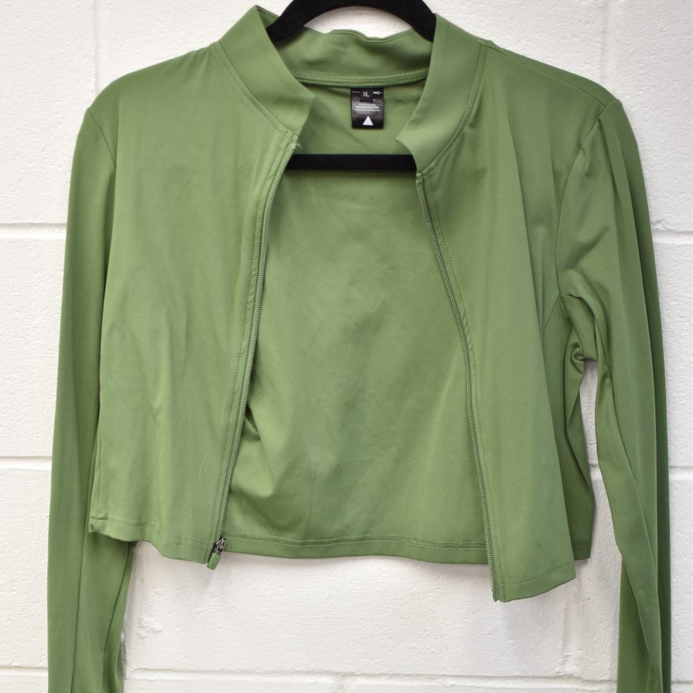 Balance Athletica Cropped Zip Up